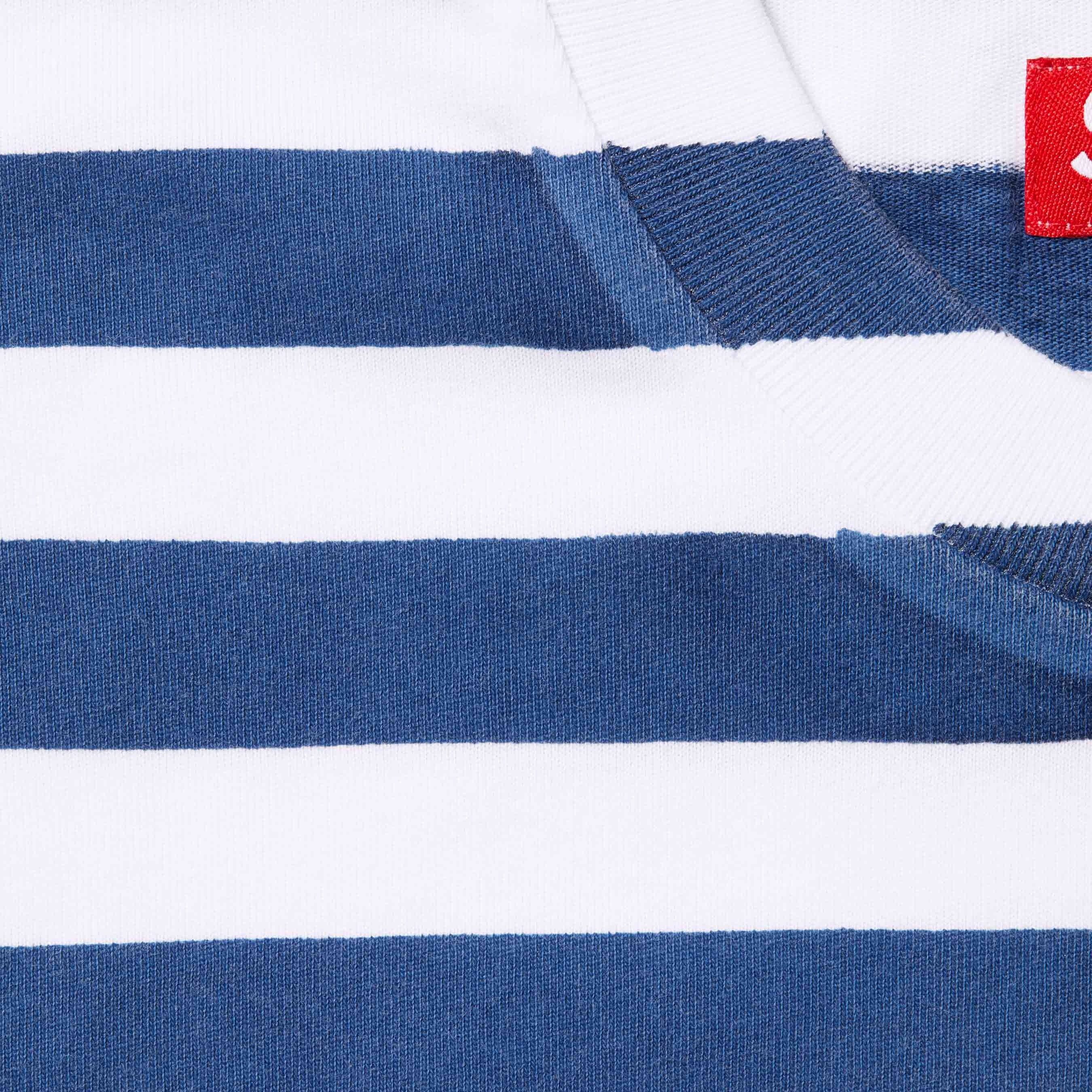 Overprint Stripe S/S Top view 9